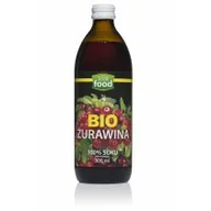 Soki i napoje niegazowane - Bio LOOK FOOD Sp z o.o LOOK FOOD Żurawina sok 500 ml - miniaturka - grafika 1
