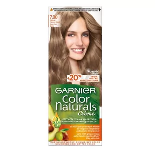 Garnier Color Naturals Créme, farba do włosów 7.00 Głęboki Ciemny Blond, 110 ml - Farby do włosów i szampony koloryzujące - miniaturka - grafika 1