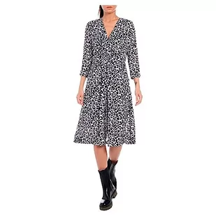 Replay Sukienka damska, 010 Natural White/Black, S - Sukienki - miniaturka - grafika 1