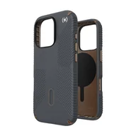 Etui i futerały do telefonów - Speck Presidio2 Grip ClickLock & MagSafe - Etui iPhone 16 Pro (Charcoal Grey / Cool Bronze / White) - miniaturka - grafika 1