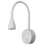 Lampy ścienne - Ideus Kinkiet LAMPA ścienna POLA 03738 regulowana OPRAWA metalowa LED 3,5W 4000K na peszlu do czytania biała 03738 - miniaturka - grafika 1