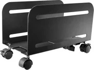 Akcesoria do komputerów stacjonarnych - Uchwyt do komputera Value Value Mobilny uchwyt do procesora. czarny - miniaturka - grafika 1