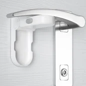 Zawiasy, okucia i inne akcesoria - Blokada zabezpieczająca dla dziecka, 2 sztuki blokad zabezpieczających dla dzieci z klejem, blokady zabezpieczające dla dzieci 3M Anti-Lock - miniaturka - grafika 1