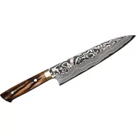 Noże kuchenne - Takeshi Saji YBB Ręcznie kuty nóż Szefa 21cm VG-10 kod: HK-H-V10D-CH-210YBB - miniaturka - grafika 1