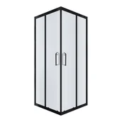 Kabiny prysznicowe - Bravat Kabina prysznicowa Regnum Black 80 x 80 5902701442651 - miniaturka - grafika 1