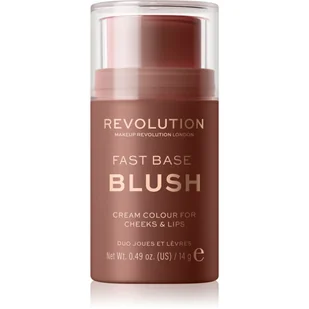 MAKEUP REVOLUTION FAST BASE BLUSH RÓŻ DO POLICZKÓW I UST W SZTYFCIE MAUVE 14G - Róże do policzków - miniaturka - grafika 1