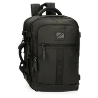 Torby na laptopy - Pepe Jeans Hoxton Plecak na notebooka 15,6" Czarny 25x40x17 cms Poliester 20,46L by Joumma Bags, czarny, 31x44x15 cms, Plecak na laptopa - miniaturka - grafika 1