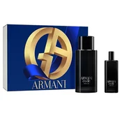 Zestawy perfum męskich - Giorgio Armani Zestaw Code Woda toaletowa + Woda toaletowa 125 ml - miniaturka - grafika 1