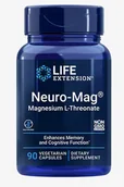 Układ nerwowy - Life Extension Neuro-Mag® Magnez L-treonian (magnez L-treonian), 90 kapsułek ziołowych - miniaturka - grafika 1