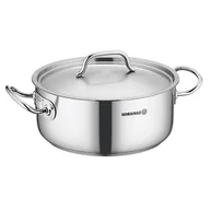 Garnki - Korkmaz GARNEK STALOWY 18/10 24x14cm 6.2L PROLINE GASTRO A2723 - miniaturka - grafika 1