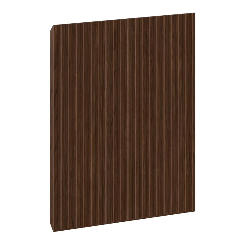 Mexen Rivel front ryflowany do korpusu szafki łazienkowej 35 x 43,5 cm, orzech - 91A21-0350-470-1-86