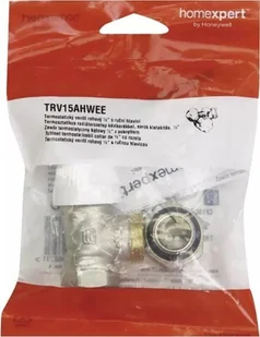 Honeywell Zawór term. kątowy 1/2 z pokrętłem HOMEXPERT by HoneywellZAW.TERMOSTAT.KAT 1/2+POKRETLO - Akcesoria grzewcze - miniaturka - grafika 1