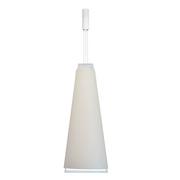 Lampy sufitowe - Wisząca lampa PONTE 5052 Dohar LED 24W 3000K tuba metalowa biała - miniaturka - grafika 1