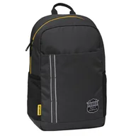 Torby na laptopy - Plecak codzienny Caterpillar Peoria Uni School 20 l - black / yellow - miniaturka - grafika 1