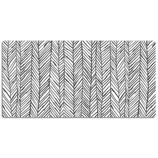 Ochronna mata podkładka na biurko Jodełka 120x60 cm, Dywanomat - Podkładki na biurko - miniaturka - grafika 1