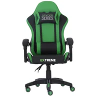 Fotele gamingowe - Fotel Gamingowy Dla Gracza Extreme Spyder Green Z Płynną Regulacją - miniaturka - grafika 1