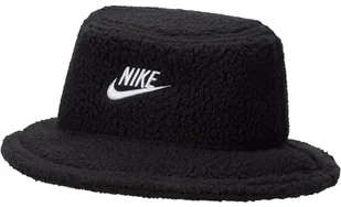 Nike Unisex czapka dziecięca K Nk Apex Bucket Outdoor, czarny/czarny/biały, FJ6308-010, 1SIZE - Czapki damskie - miniaturka - grafika 1