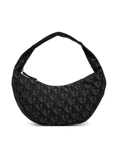Calvin Klein Torebka Ckj Monogram Pinched Medium Shou LV04F3206G Czarny - Torebki damskie - miniaturka - grafika 1