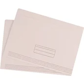 Teczki i skoroszyty - Kiel-Tech Teczka z gumka biała (50) 280g 270g - miniaturka - grafika 1