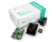 Komputery jednopłytkowe - Raspberry Pi Zestaw 4B WiFi 4GB RAM, 32GB, akces. 2 went. - miniaturka - grafika 1
