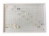 Pudełka i szkatułki - Taca Ekspozytor Na Pierścionki Biżuterię Etui Y4 - miniaturka - grafika 1