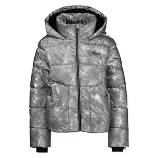 Vingino Telisse kurtka zimowa dla dziewczynek, Metal Grey, 116 cm - Kurtki i płaszcze dla dziewczynek - miniaturka - grafika 1