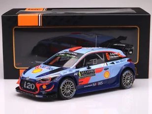 Hyundai i20 WRC #6 D.Sordo Rallye Monte Carlo - 2018 IXO 1:18 - Samochody i pojazdy dla dzieci - miniaturka - grafika 1