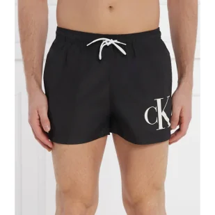 Calvin Klein Swimwear Szorty kąpielowe | Regular Fit - Kąpielówki męskie - miniaturka - grafika 1