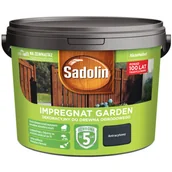 Farby i impregnaty do drewna - Sadolin Impregnat dekoracyjny do drewna ogrodowego Garden Antracytowy 9 l - miniaturka - grafika 1