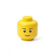 Pojemniki na zabawki - Lego Pojemnik Na Klocki Mini Głowa Chłopiec - miniaturka - grafika 1