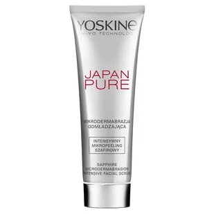 Yoskine Japan Pure mikrodermabrazja peeling szafirowy 75 ml - Peelingi i scruby do twarzy - miniaturka - grafika 1
