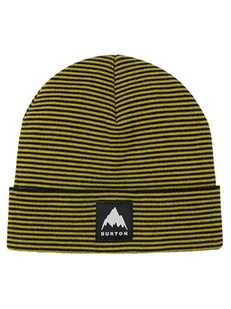 Burton Czapka "Stripe" w kolorze czarno-żółtym - Czapki damskie - miniaturka - grafika 1