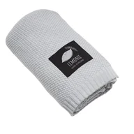 Koce i narzuty dla dzieci - Lemonii, Kocyk Niemowlęcy, 100% Bawełniany, Dla Dzieci, Tkany, Szary - miniaturka - grafika 1