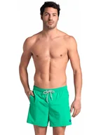 Kąpielówki męskie - Arena Szorty kąpielowe w kolorze zielonym - miniaturka - grafika 1