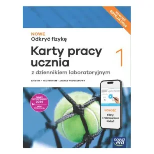 Nowe Odkryć Fziykę 1. Karty pracy ucznia SMART. Zakres podstawowy - Podręczniki do technikum - miniaturka - grafika 1