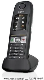 Gigaset E630HX, słuchawka DECT z przemysłowym stopniem ochrony IP65 - Telefony stacjonarne - miniaturka - grafika 1
