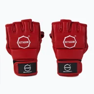 Rękawice bokserskie - Rękawice grapplingowe Octagon Kevlar MMA red - miniaturka - grafika 1