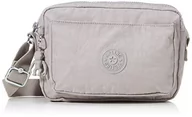 Torebki damskie - Kipling ABANU M + CREATIVITY S, szary Gris, 24x17x9 cm (B x H x T) - miniaturka - grafika 1