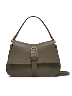 Furla Torebka Flow M Top Handle WB00996-BX2045-2810S-1007 Zielony - Torebki damskie - miniaturka - grafika 1