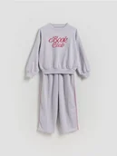 Dresy i komplety dla dziewczynek - Reserved - Bawełniany komplet - niebieski - miniaturka - grafika 1