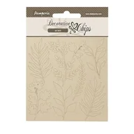 Akcesoria i części do ekspresów do kawy - Stamperia SCB238 dekoracyjne chipsy, brązowe, jeden rozmiar - miniaturka - grafika 1