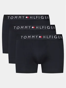 Tommy Hilfiger Komplet 3 par bokserek UM0UM03180 Granatowy - Majtki damskie - miniaturka - grafika 1