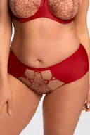 Majtki damskie - Bella Misteria Figi Szykowna Pułapka 67 Gładkie XXXL Czerwony - miniaturka - grafika 1