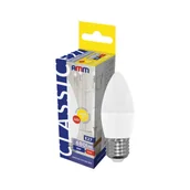 Żarówki LED - Żarówka LED AMM-E27-C37-8W-WW - miniaturka - grafika 1