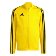 Bluzy dla chłopców - Dziecięca Bluza ADIDAS TIRO23L TR JKTY IC7874 – Żółty - miniaturka - grafika 1