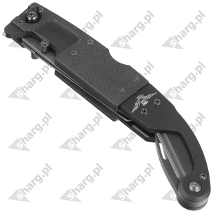 Nóż składany ratowniczy FOX Aeronautica Militare G10 / Aluminium, Black PVD N690Co (FX-026900) - Noże - miniaturka - grafika 7