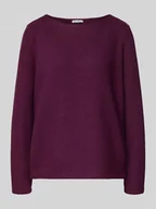 Bluzy damskie - Bluza o kroju regular fit z dodatkiem wiskozy - miniaturka - grafika 1