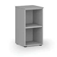 Regały biurowe - Regał biurowy PRIMO GRAY, 740 x 400 x 420 mm, szary - miniaturka - grafika 1