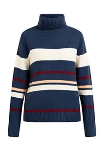kilata Damski sweter z golfem 39525080-KI02, granatowy, wielokolorowy, XL/XXL, granatowy, wielokolorowy., XL-XXL - Swetry damskie - miniaturka - grafika 1