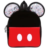Plecaki szkolne i tornistry - Plecak dla przedszkolaka dziewczynki i chłopca czarny Disney - miniaturka - grafika 1